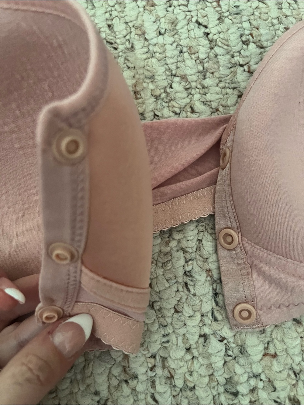 Set 4 Daisy Floral Wireless Bras Front Snap 6xl DD? 45-53 Bust Pink Black Purple - Picture 4 of 7
